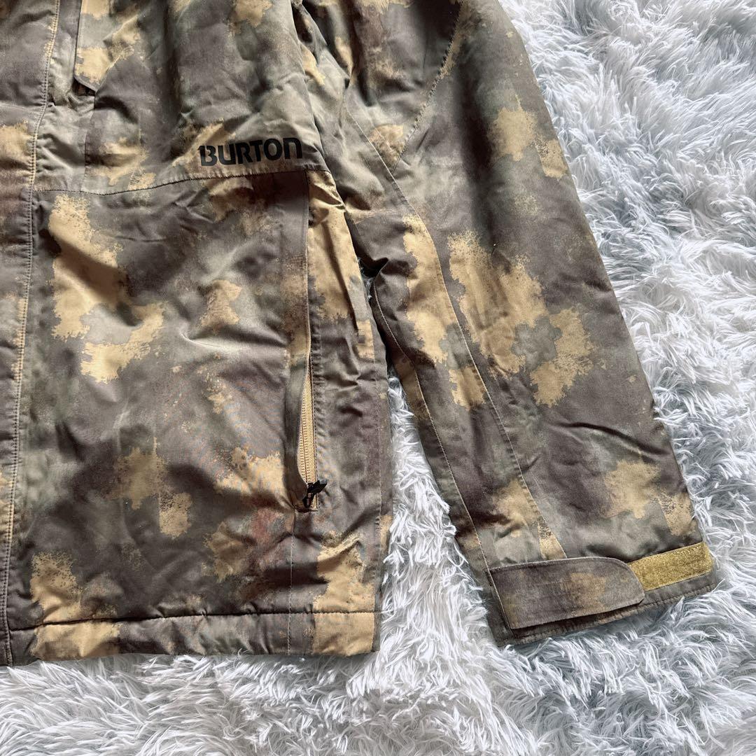 Burtonバートンスキーウェアスノーボードジャケットパーカーセット S 迷彩