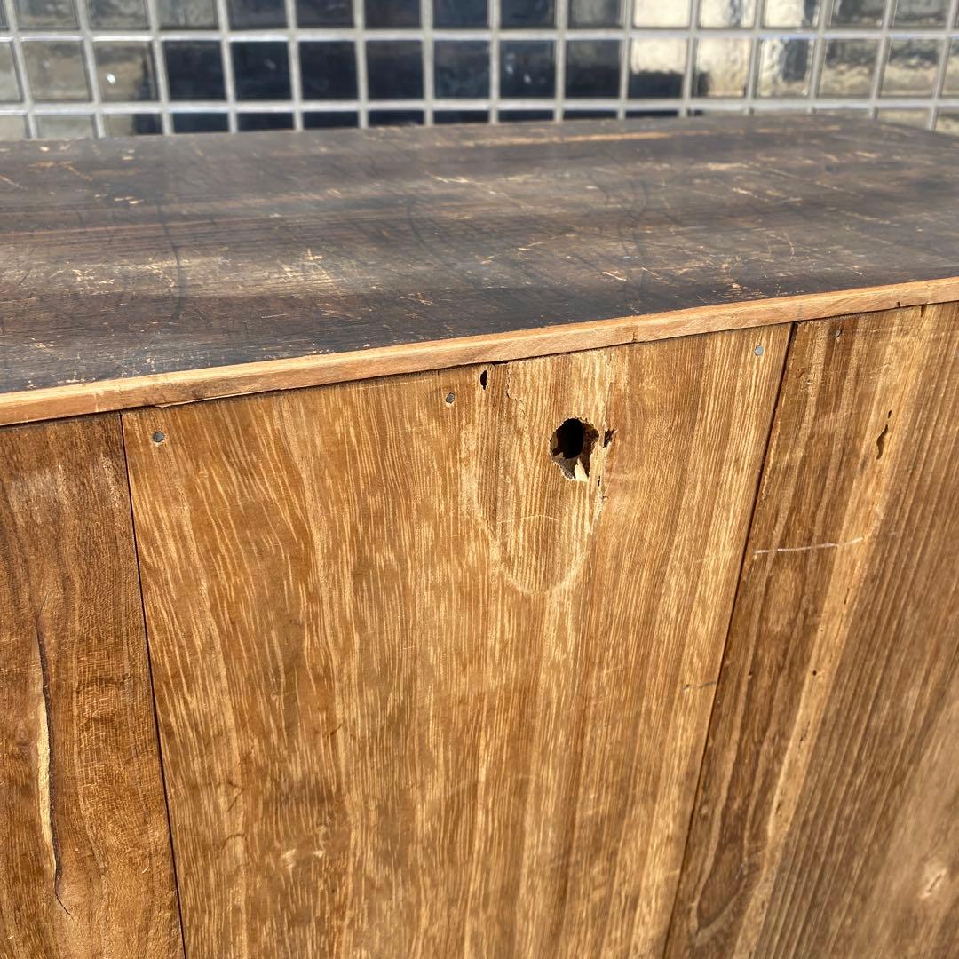 明治 時代箪笥 骨董品 四段 古民家 蔵出し 古家具 アンティーク 店舗什器