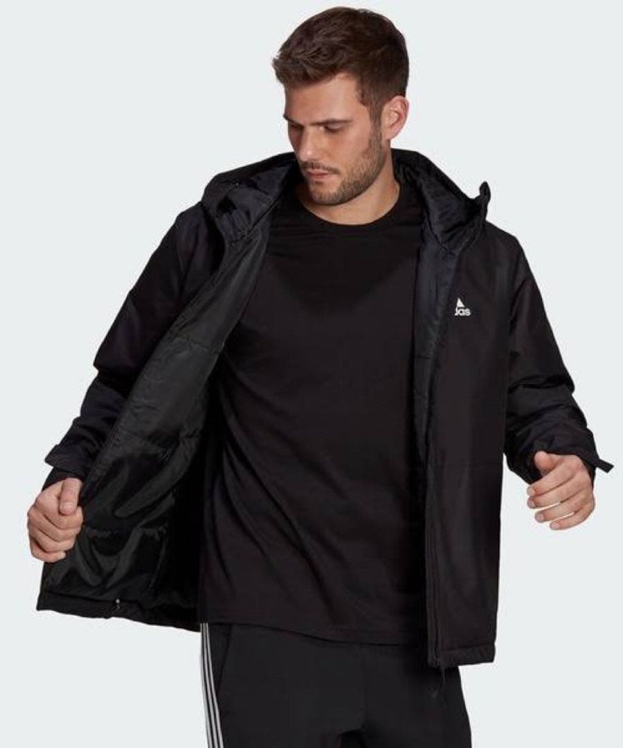 アディダス/スターディ インサレーテッド ジャケット/メンズ/ＬＬサイズ/黒