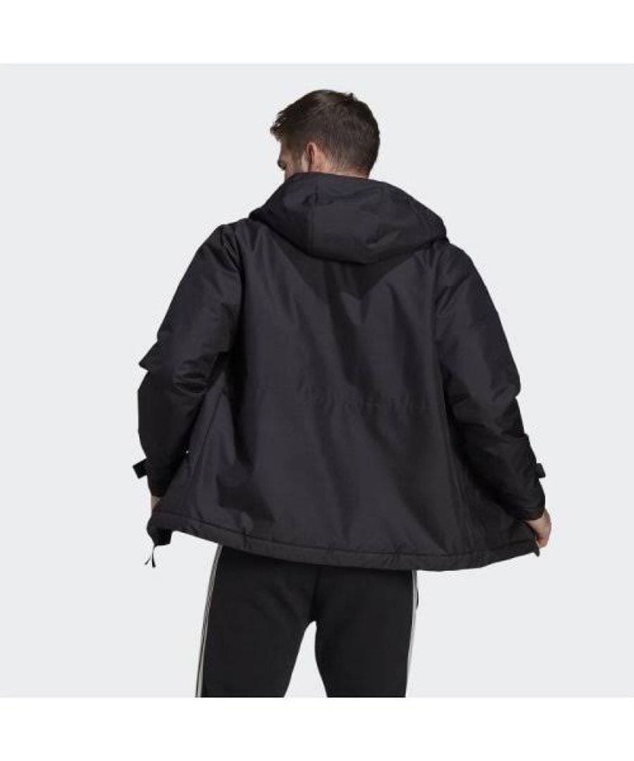 アディダス/スターディ インサレーテッド ジャケット/メンズ/ＬＬサイズ/黒