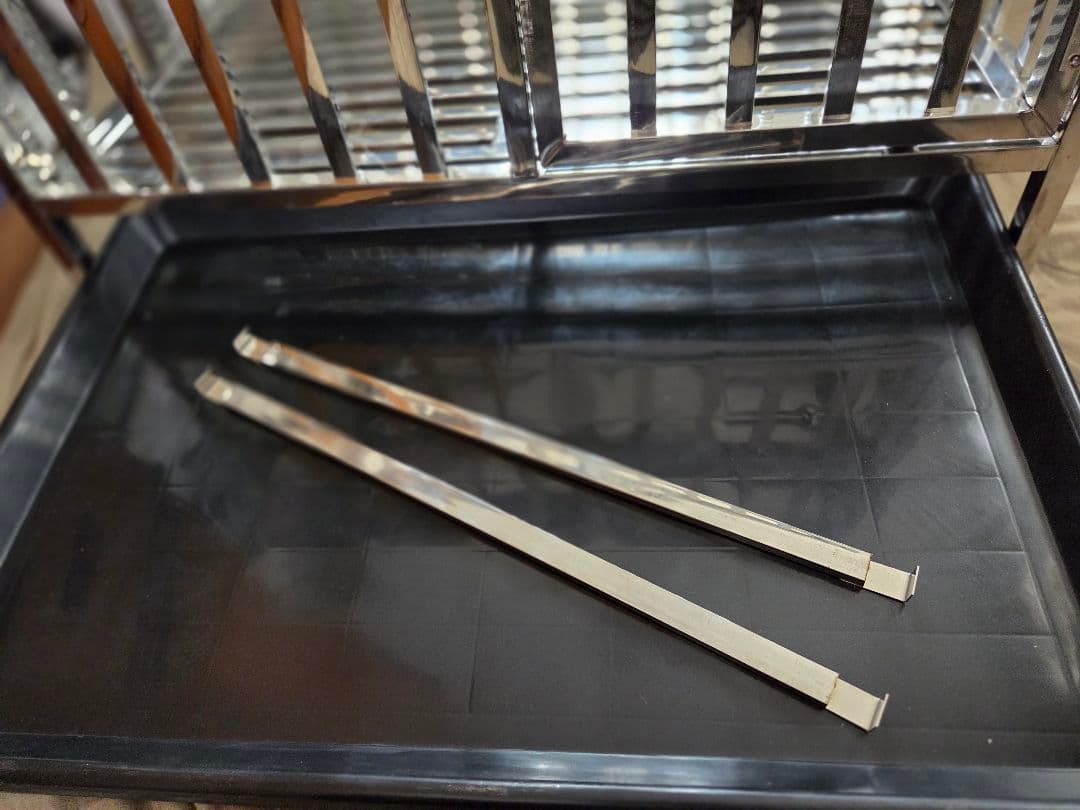 ステンレス製　折り畳み犬用ケージ　シングルドア　最終値下げ