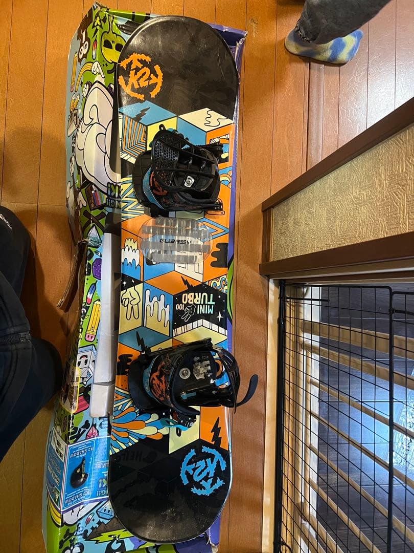 『ナオト』スノボ　kids キッズ　ジュニア　k2 GROM PACK