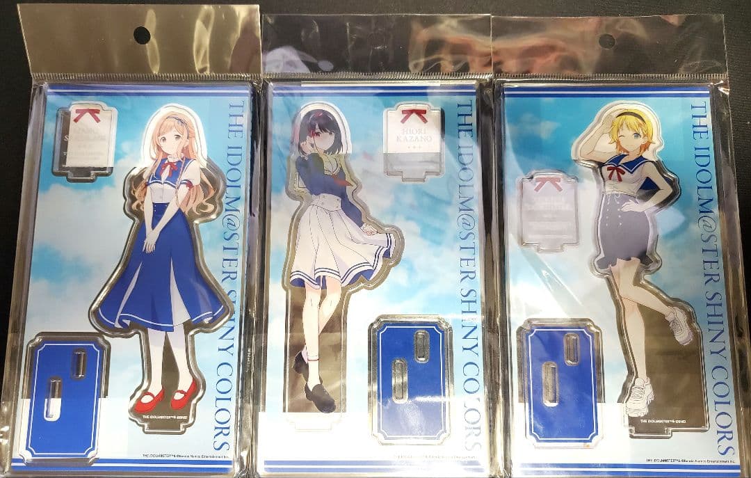 シャニマス×みなとみらい　櫻木 真乃、風野灯織、八宮 めぐる　アクリルスタンド