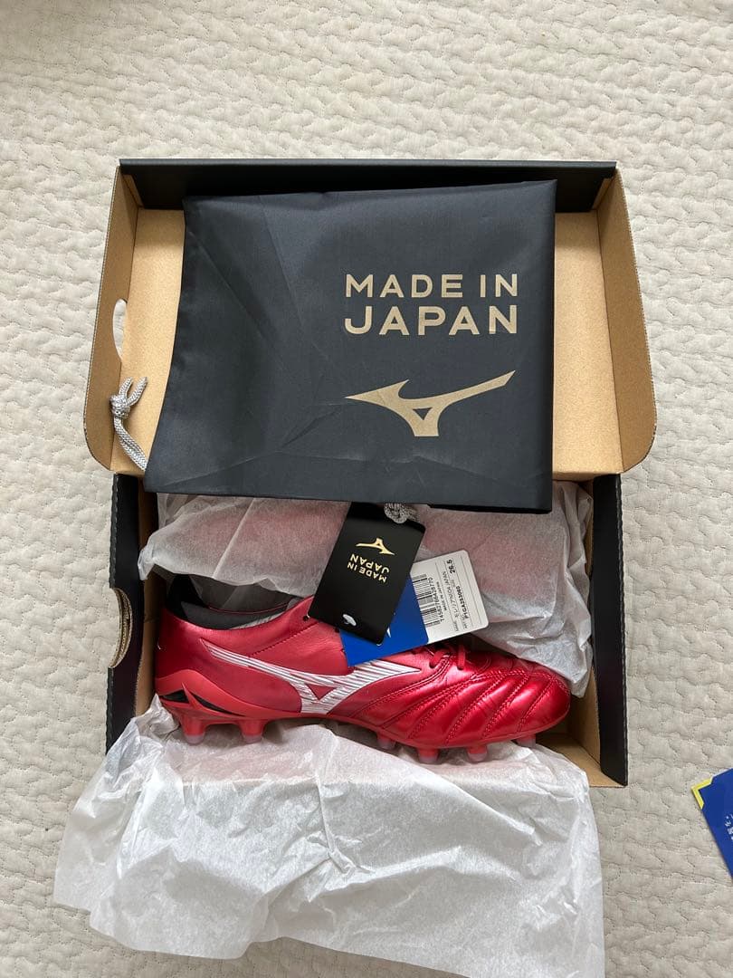 モレリア ネオ4 JAPAN　ルビーレッド×ホワイト26.5㎝