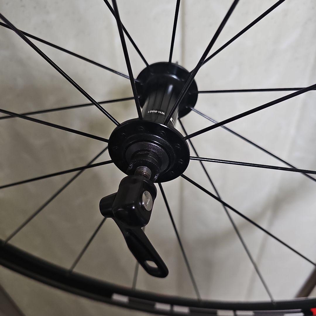 SHIMANO R500中古品 ホイールセット　カバー付き