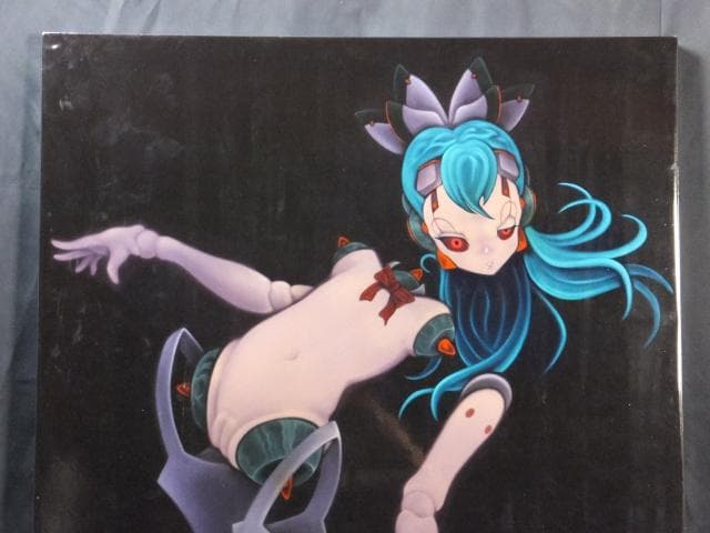 現代アート　小岩敬之　直筆サイ『ワ・タ・シ・コ・ワ・レ・ル・ヨ』油彩 0603O