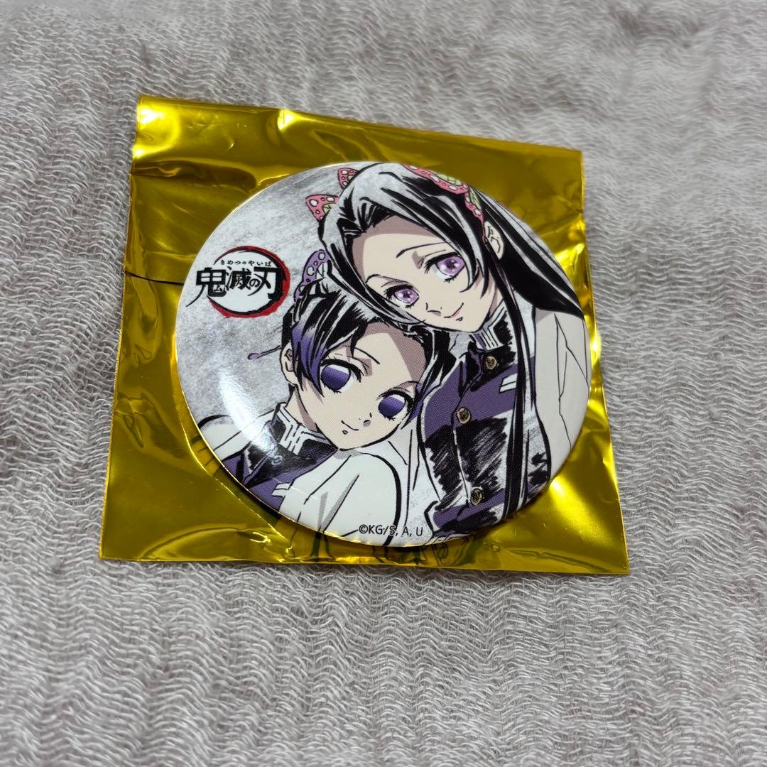 鬼滅の刃 全集中展 幕間画 参 胡蝶しのぶ 胡蝶カナエ 缶バッジ 胡蝶姉妹