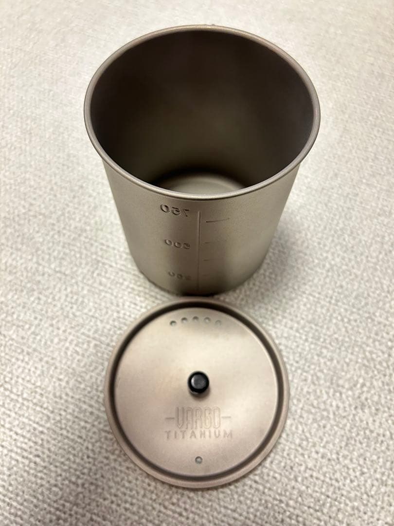 新品　Vargo Ti Lite 750 mug チタン製　バーゴ　マグ
