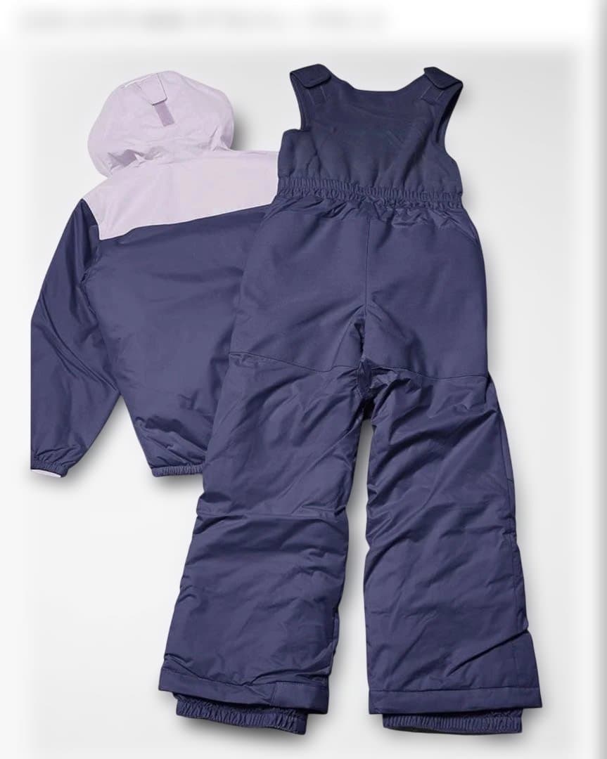 Columbia キッズ　スノーウエア　ダブルフレークセット