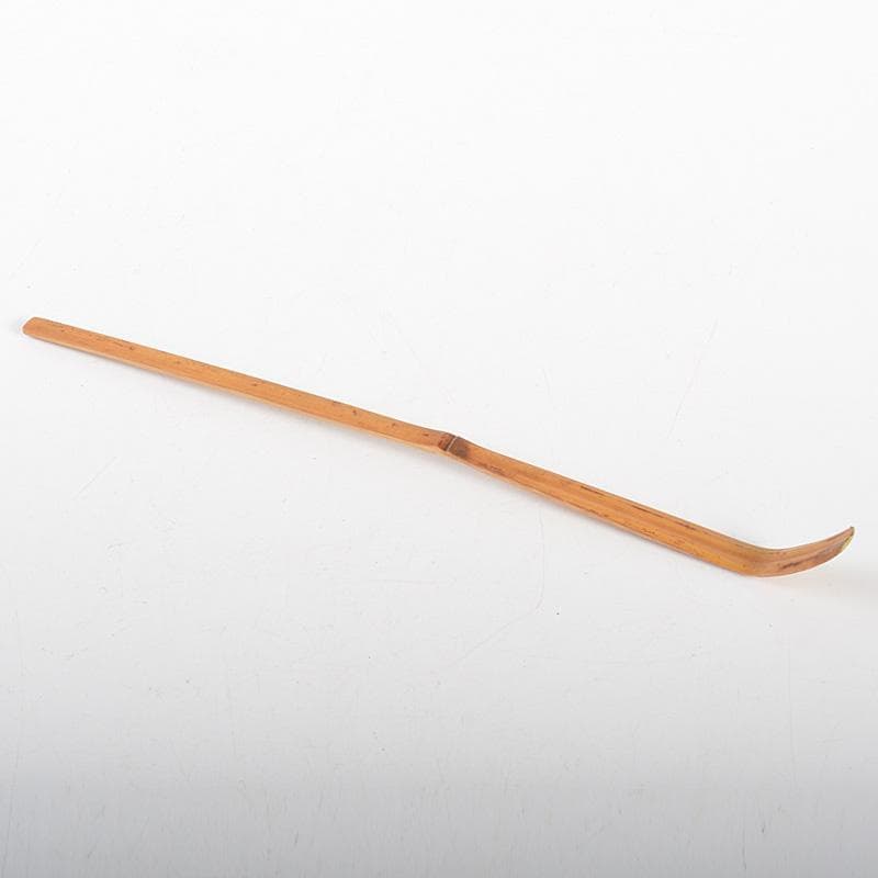 茶道具　宗春作　茶杓　銘「泉の声」　前大徳　柳生紹尚書付　共筒共箱　C　6611