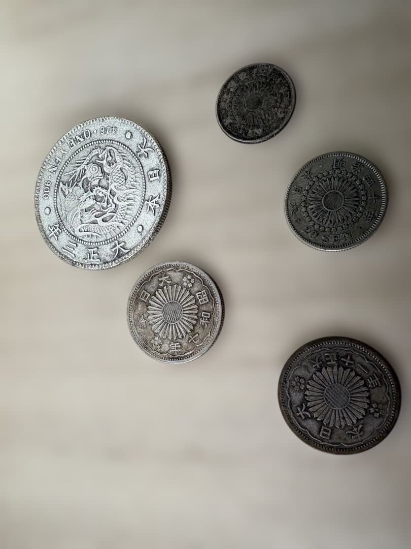 古銭まとめ　　1375g