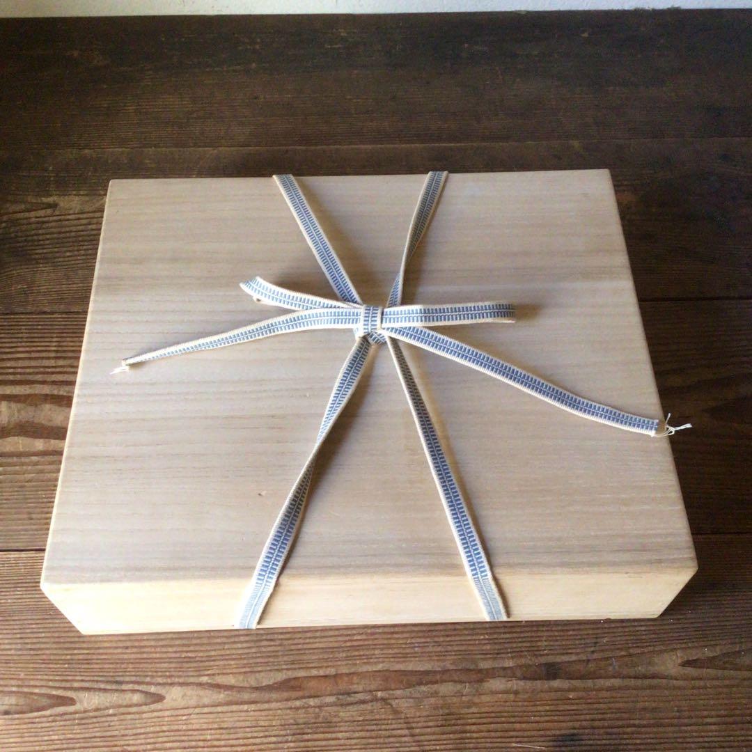 No3842 船木伸児　淡黄釉楕円鉢　共箱　布志名舩木窯　島根県　民藝　送料無料