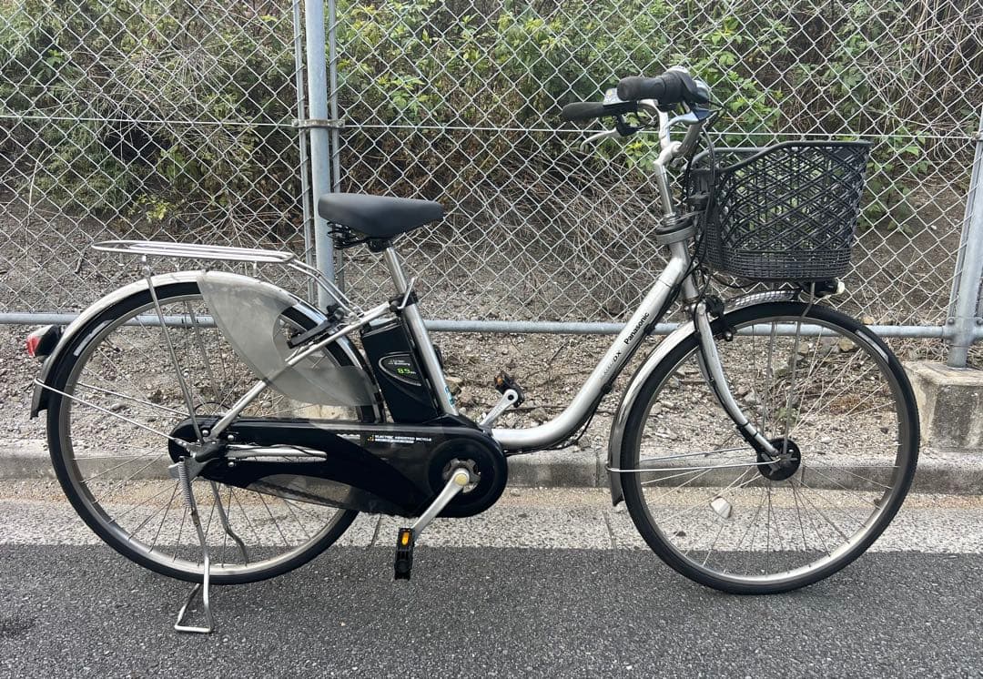 Panasonic電動アシスト自転車新基準　タイヤ交換予定程度良好関東圏配送可能