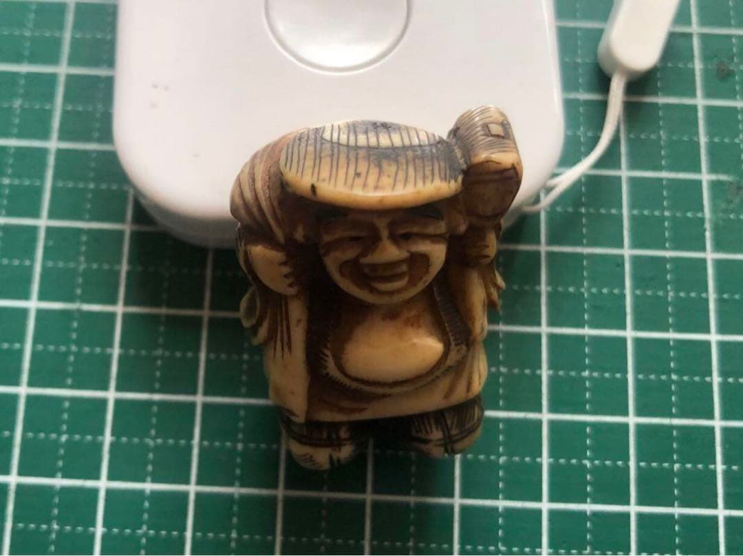 江戸 根付 大黒様 1点物 大黒天