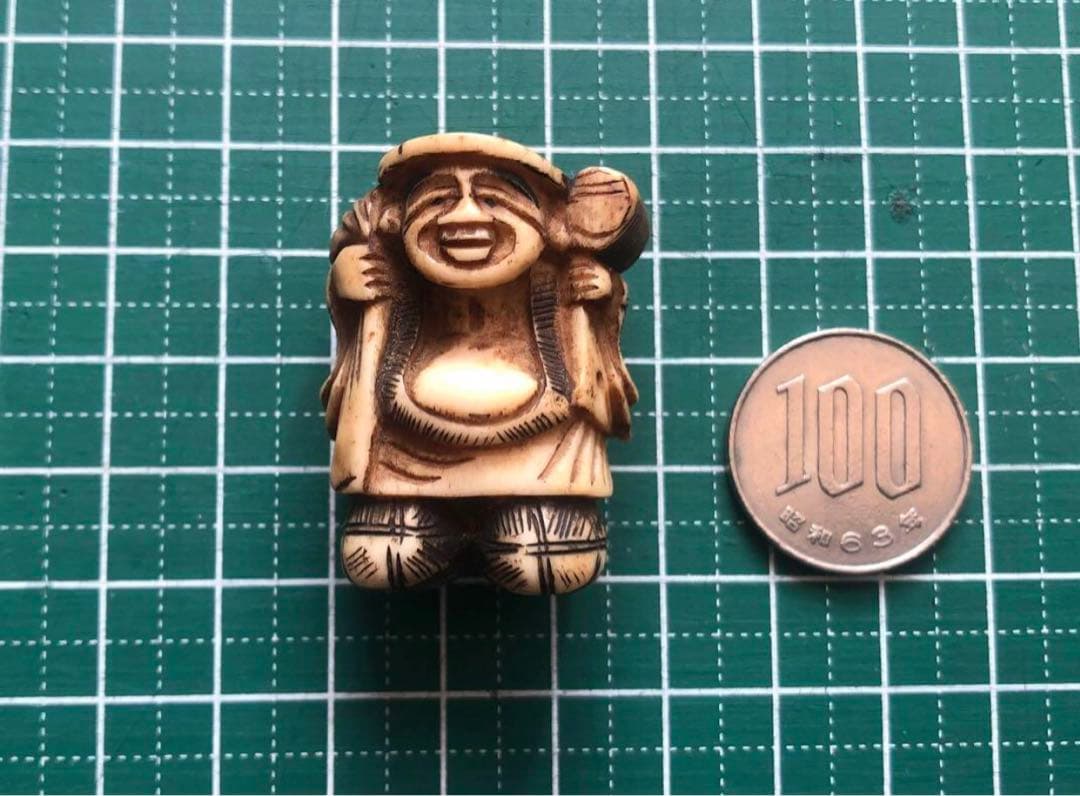 江戸 根付 大黒様 1点物 大黒天