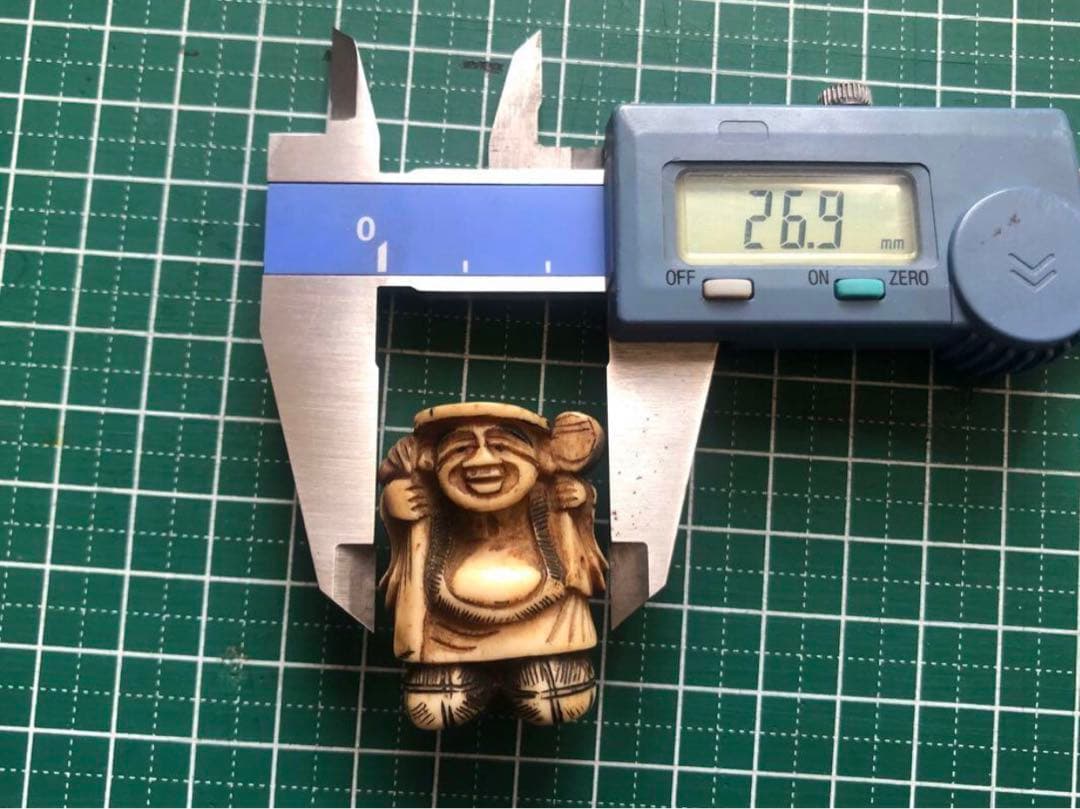 江戸 根付 大黒様 1点物 大黒天