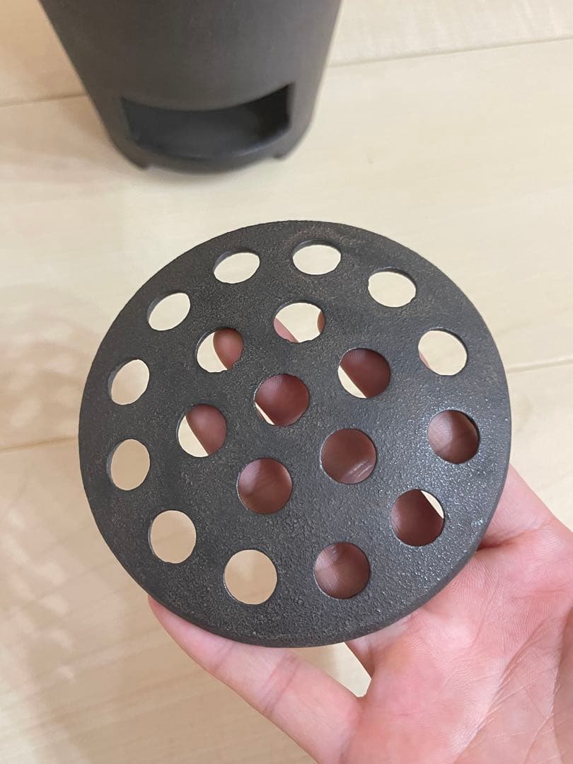 鋳鉄製茶道具 火鉢 涼炉 鉄瓶用 工芸品