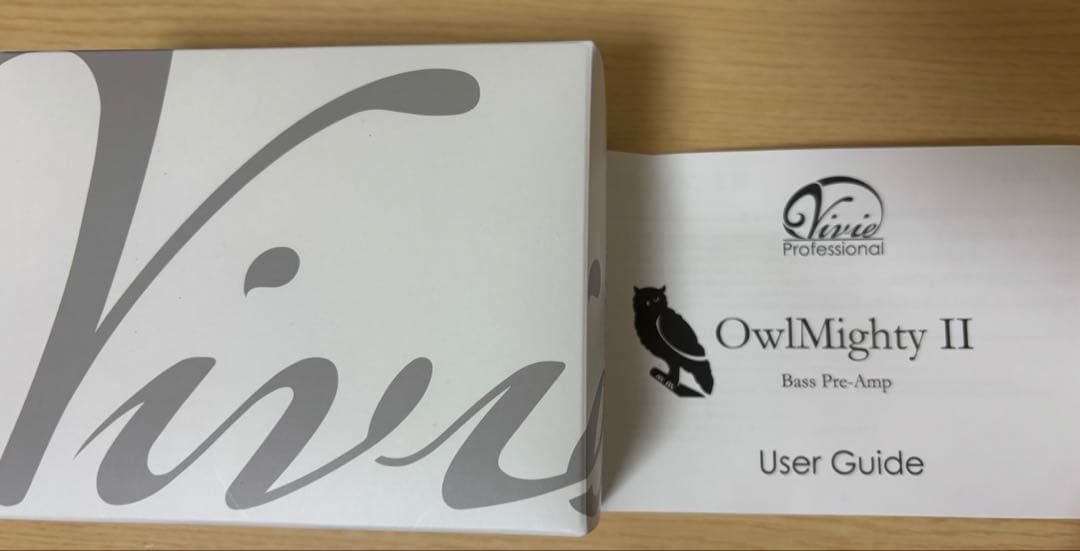 Vive OwlMighty II ベースプリアンプ 箱付き 生産終了品