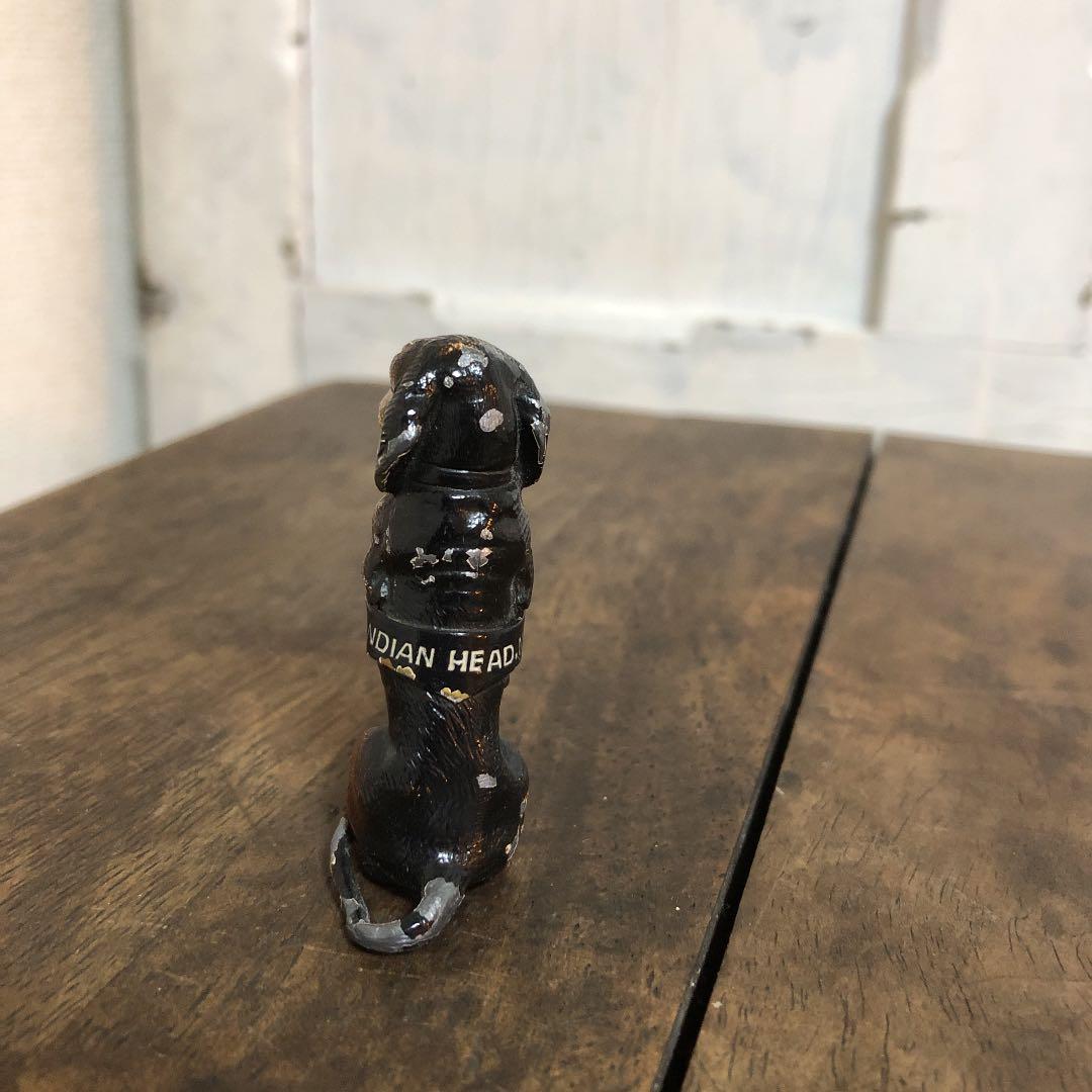 アンティーク　犬　オブジェ　ダツクスフント