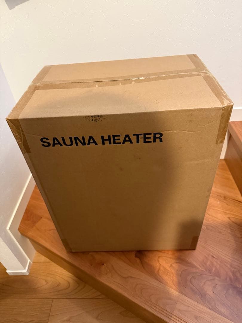 木製ホームサウナ ロウリュ可