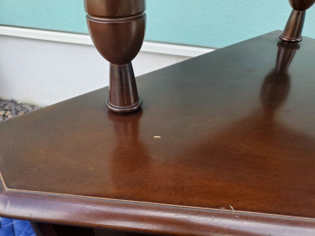 C60 昭和レトロ　家具の大丸　コーナーキャビネット