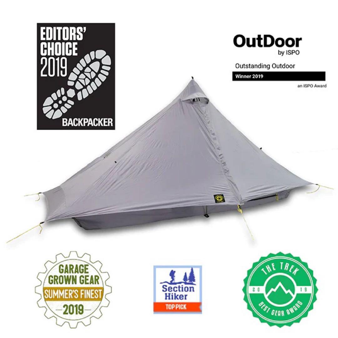 新品【Six Moon Designs】ルナーソロ グレー Lunar Solo