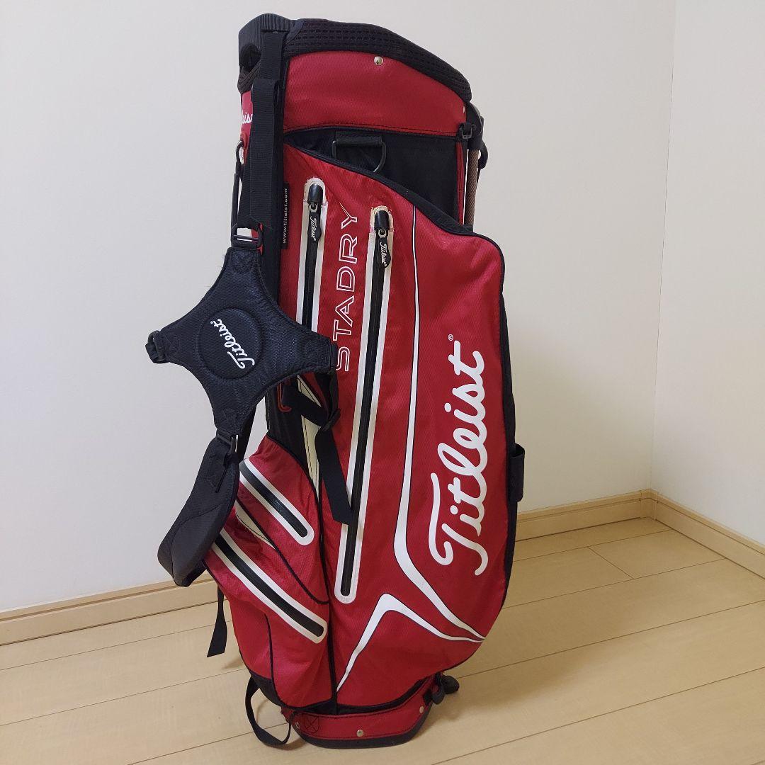 Titleist タイトリスト 9型 キャディバック 軽量 スタンド★耐水モデル