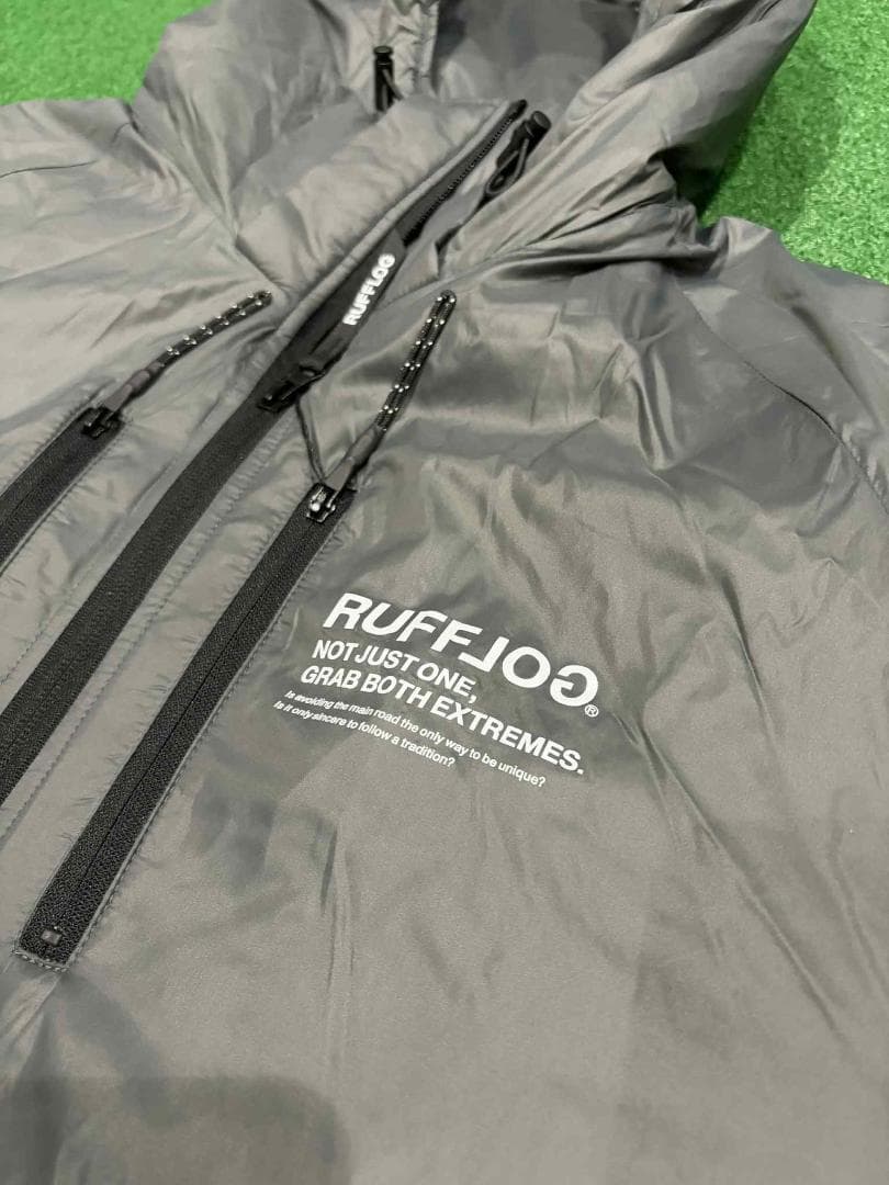 【新品】RUFFLOG LIGHT HOODIE JACKET グレー L