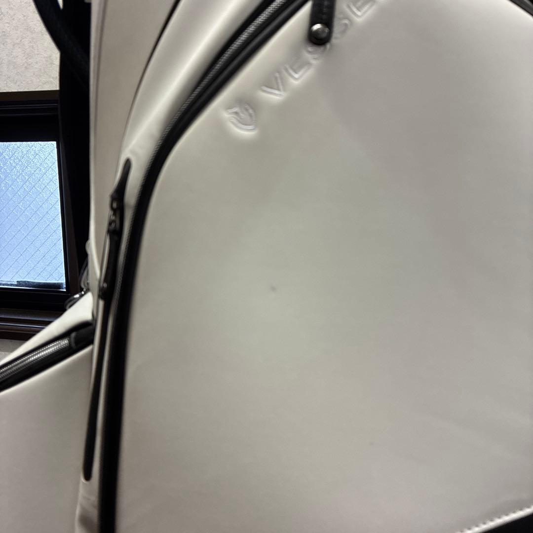 Vessel ベゼル　キャディバッグ ホワイト/ブラック