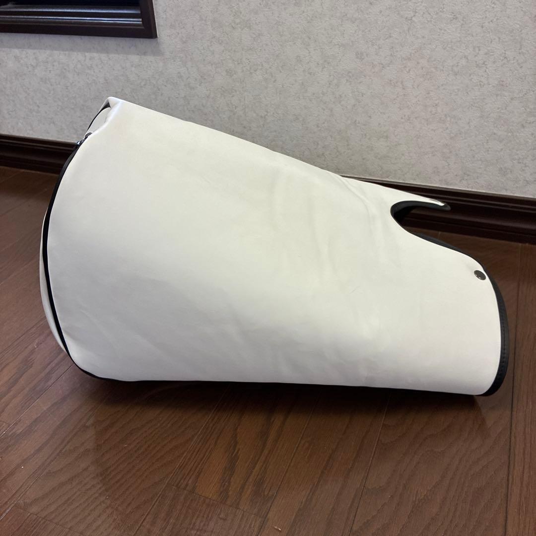 Vessel ベゼル　キャディバッグ ホワイト/ブラック