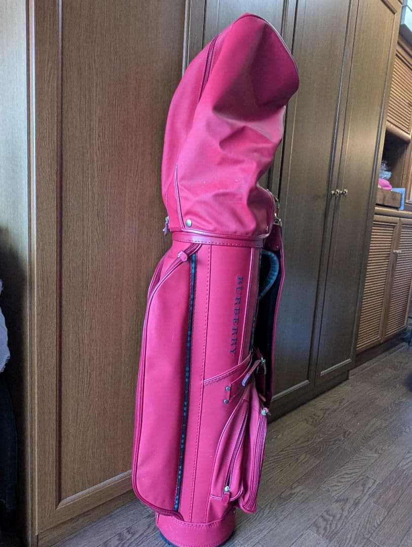 BURBERRY　GOLF　キャディーバッグ、バッグ、シューズバッグ3点セット