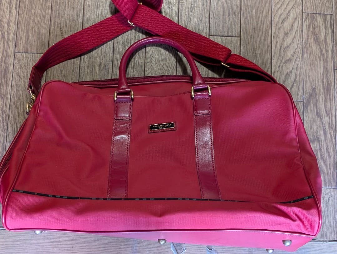 BURBERRY　GOLF　キャディーバッグ、バッグ、シューズバッグ3点セット