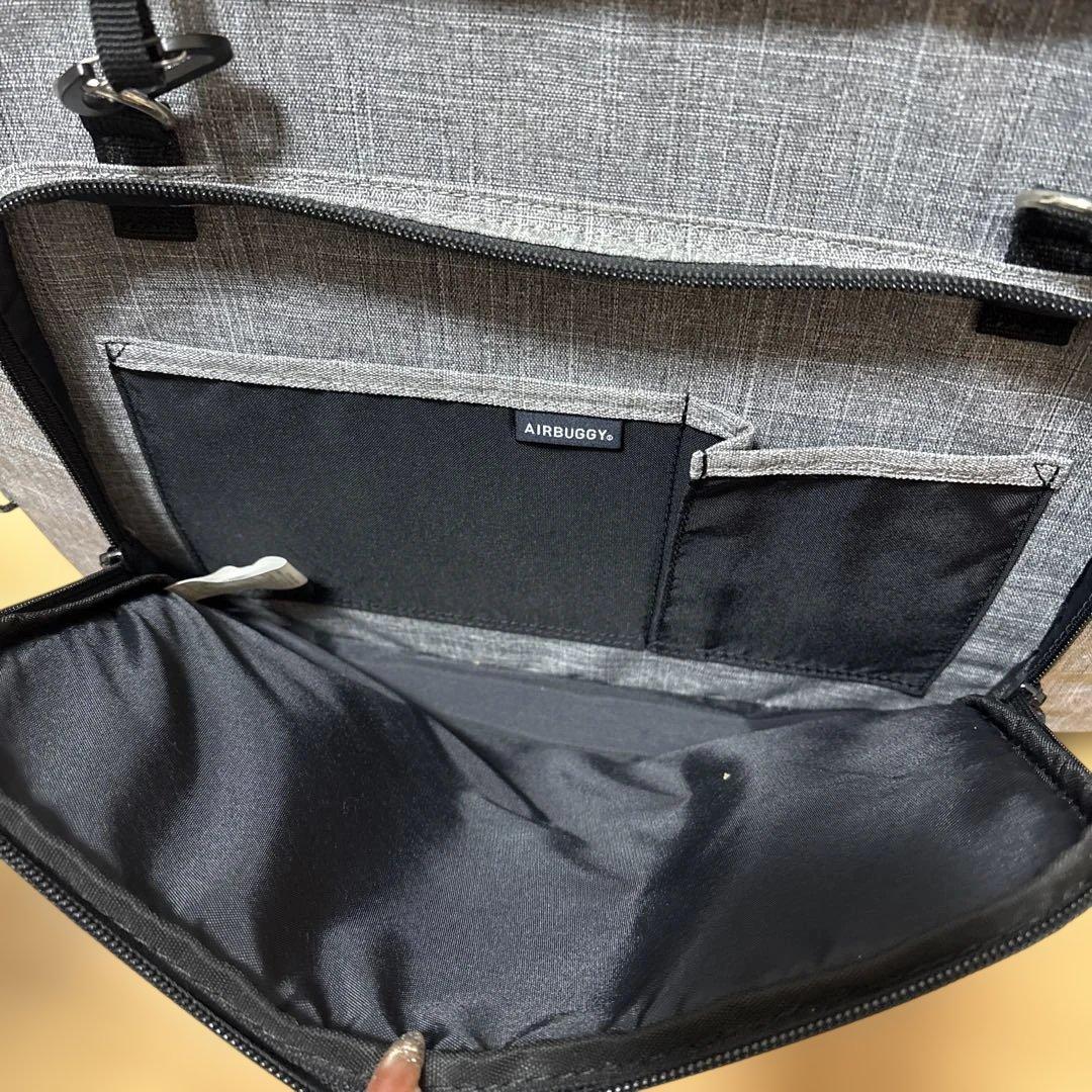AIRBUGGY ワイド キャリーバッグ グレー