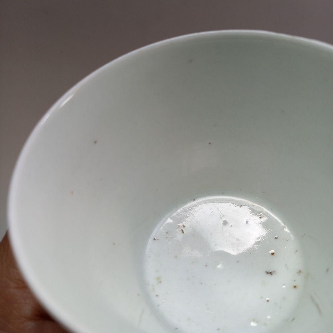 古伊万里　白磁　そば猪口　ソバ猪口　江戸骨董