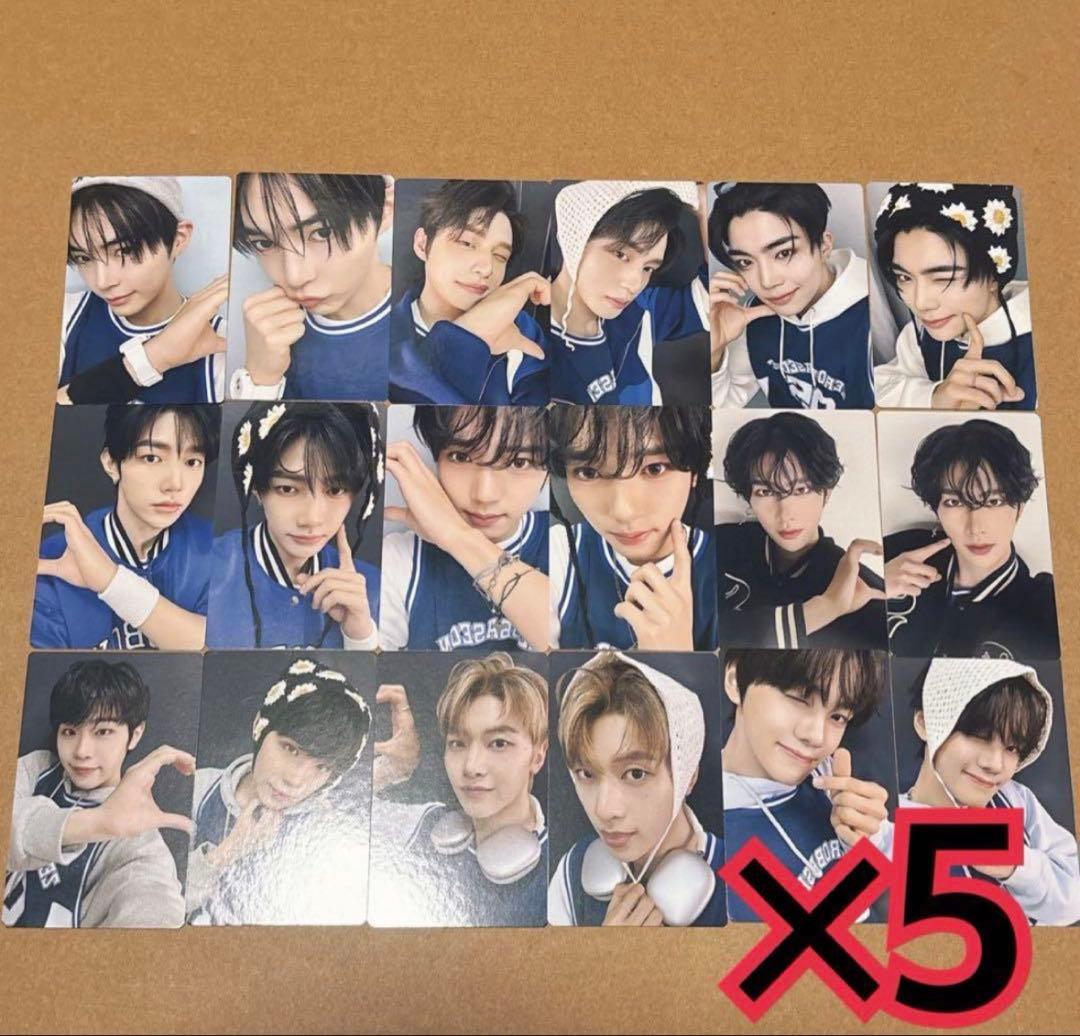 ZB1 トレカ　18種　×5 ラントレ　KCON LA 2025 会場