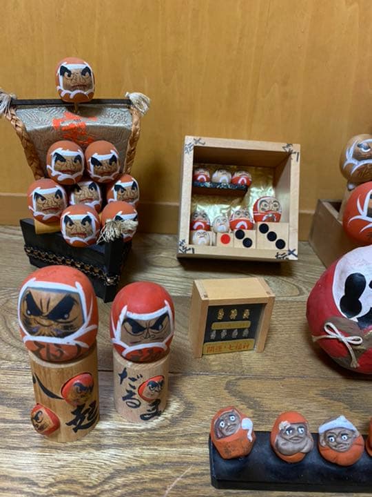 希少 だるま 大量 約50点 日本各地 1960年代 達磨 郷土玩具 民芸品