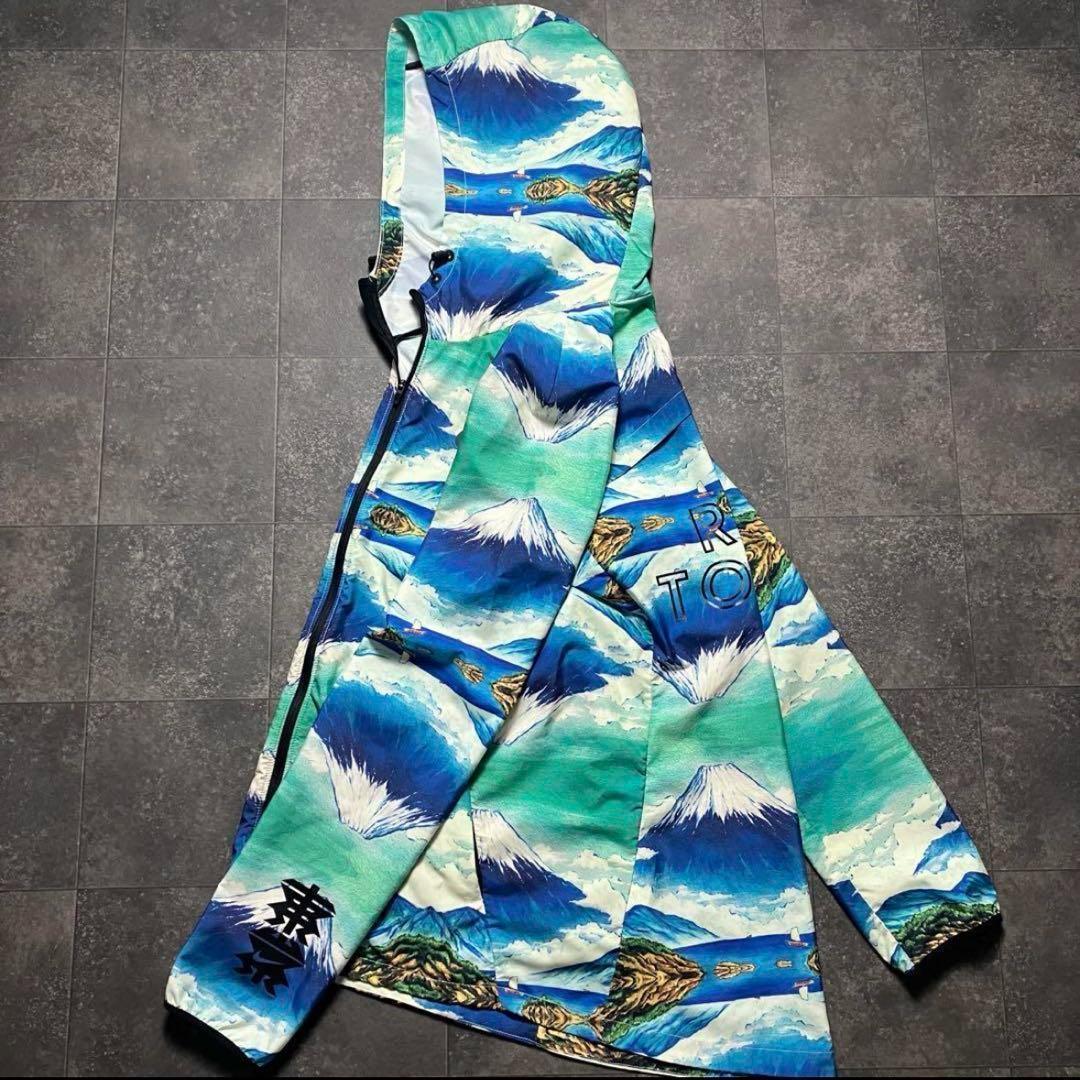 防寒！NIKE RUN 富士山 東京 マラソン 記念 ランニング M F 38