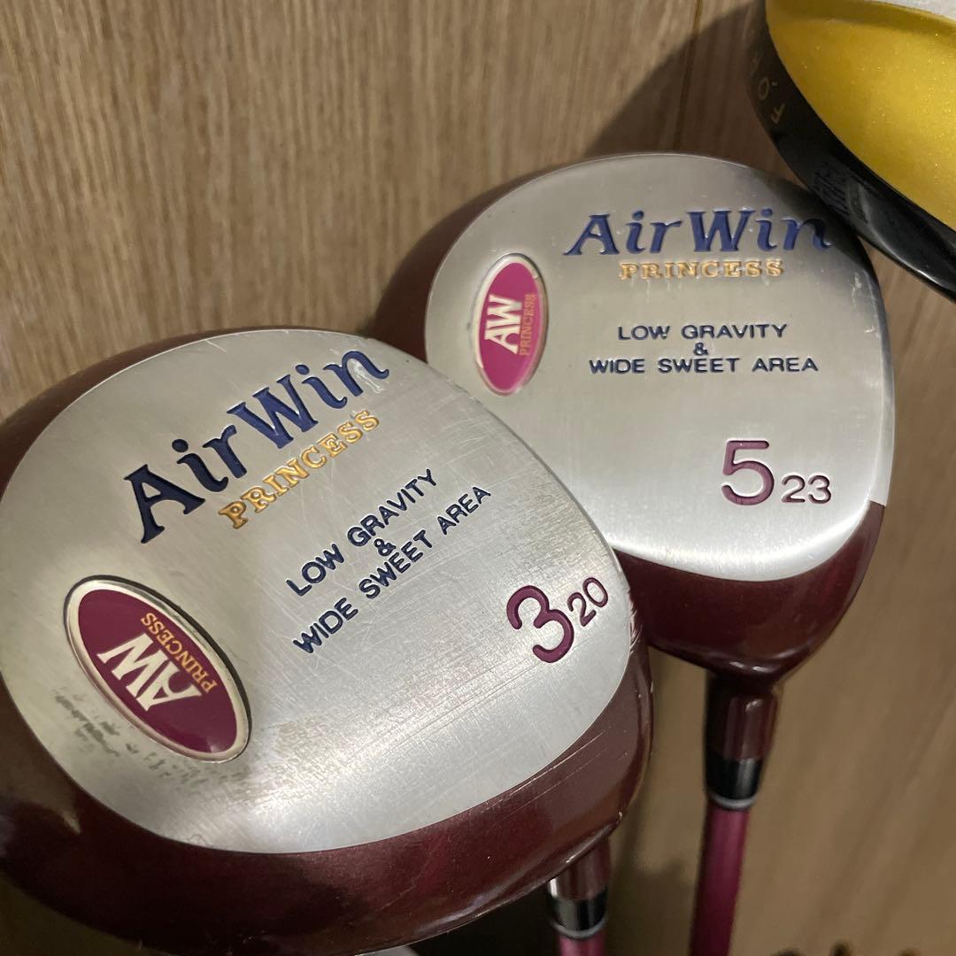 レディースゴルフクラブセット 初心者向け ドライバーアイアンパター フルセット