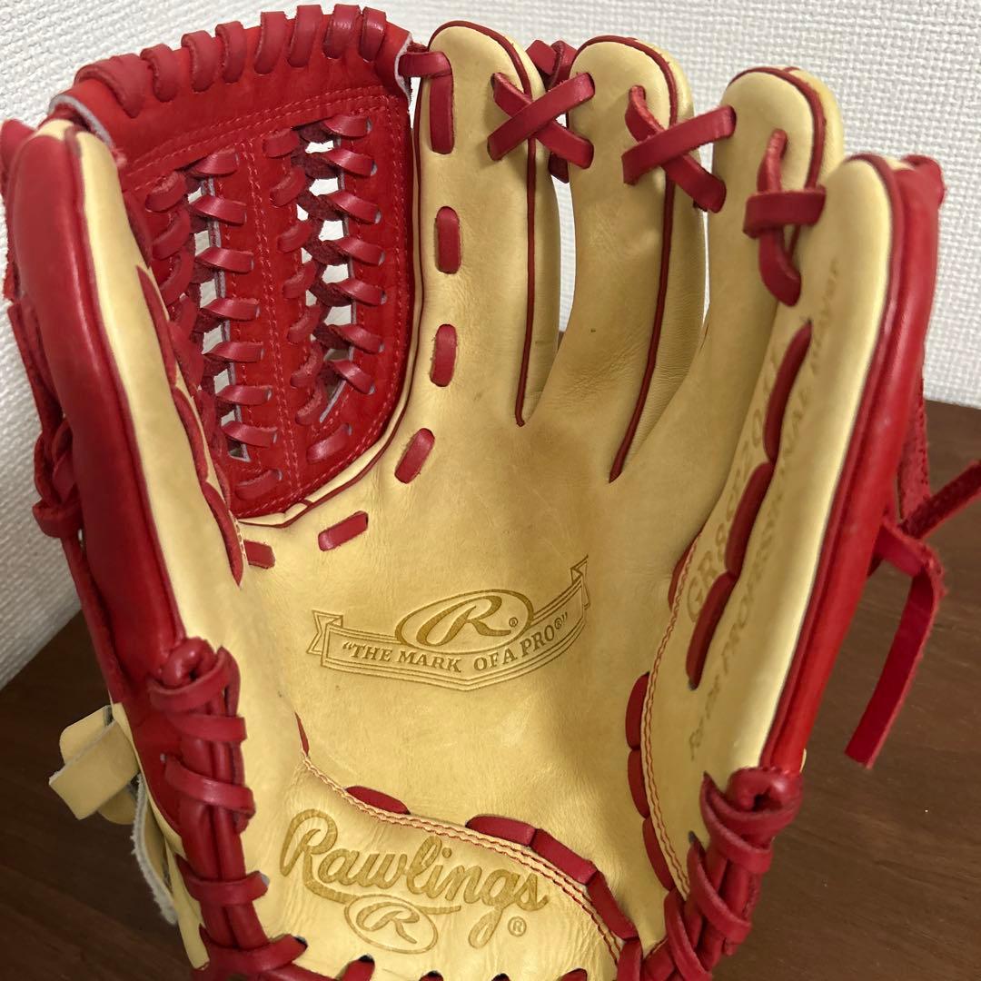 美品　Rawlings THE GOLD GLOVE TEAMクリーム/レッド