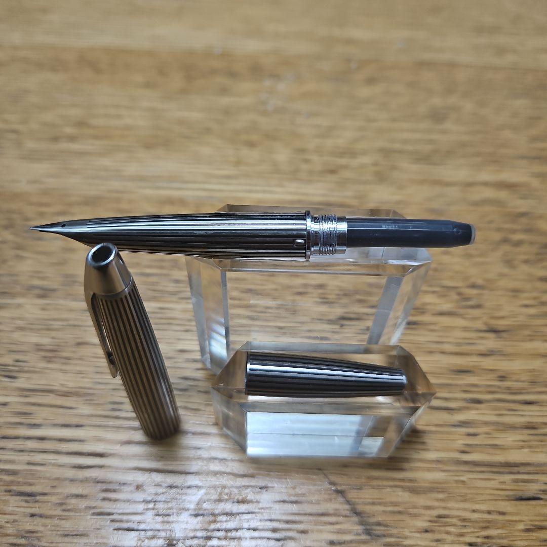 【幻の超激レア】PILOT μ パイロット ミューストライプ 蝕刻の黒 超美品