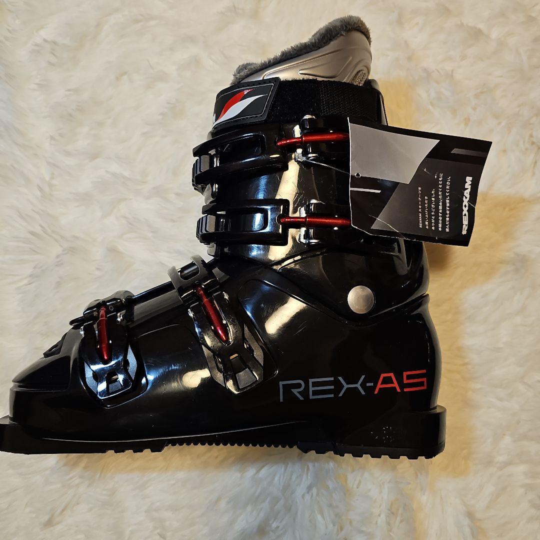 早い者勝ちREXXAM REX A-5 初級中級4バックル 柔らか 足入れ楽々