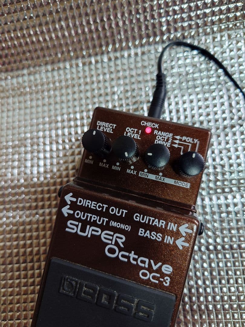 【美品】BOSS OC-3 スーパーオクターブ　ACアダプター付き