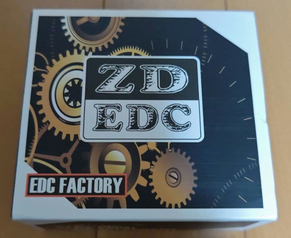 「正規品」ZD EDC α 音叉スライダー　フィジェットトイ　チタン製