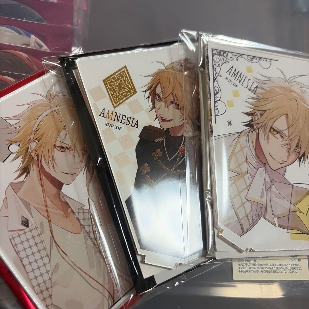 AMNESIA アムネシア バレンタイン アクスタ 3種セット トーマ