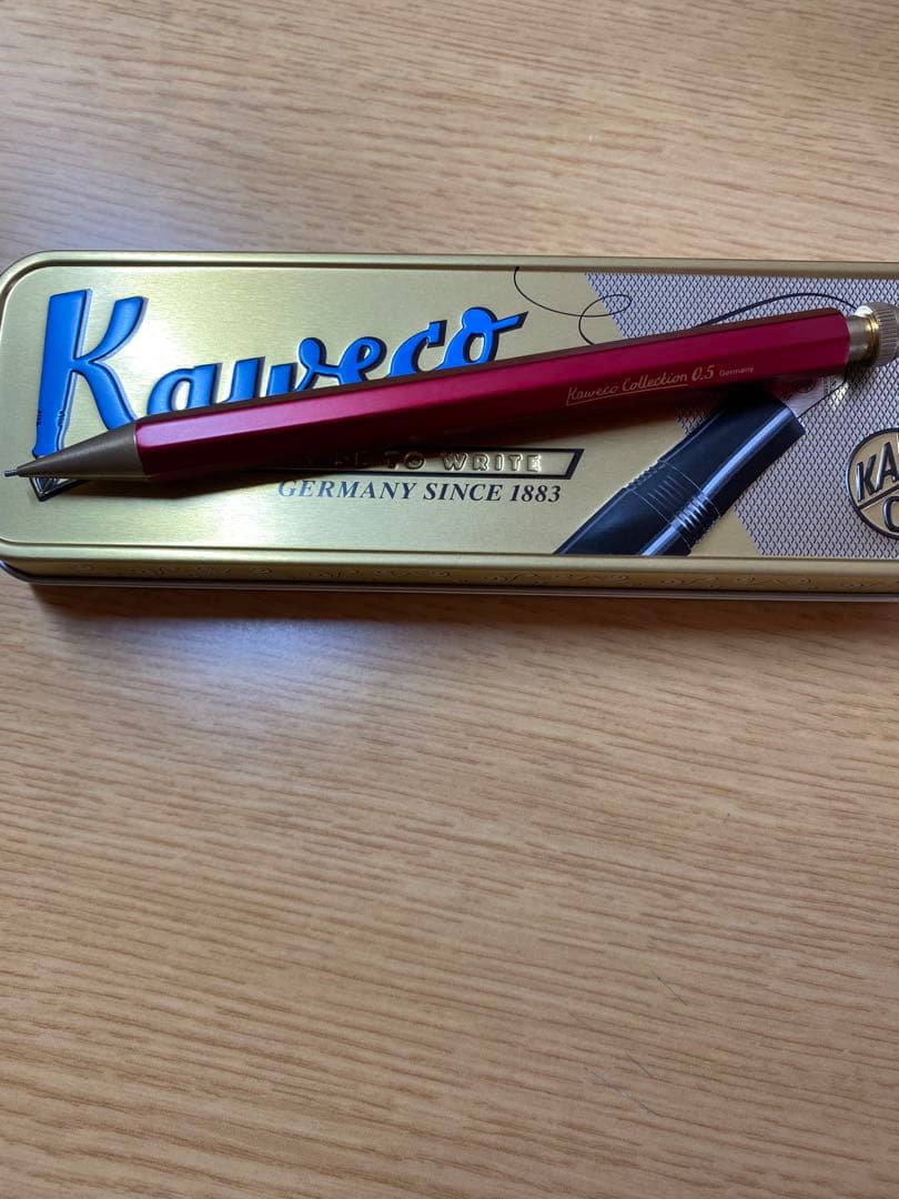 激安Kaweco シャープペンシル レッド0.5 カヴェコスペシャルプラス0.7