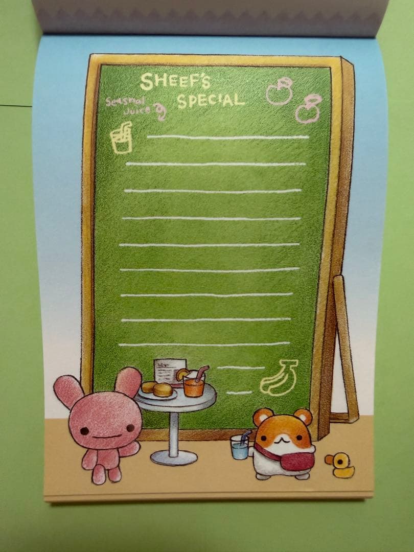 平成レトロ HAM HAM TRAVELER メモ帳 シール付き ハムスター