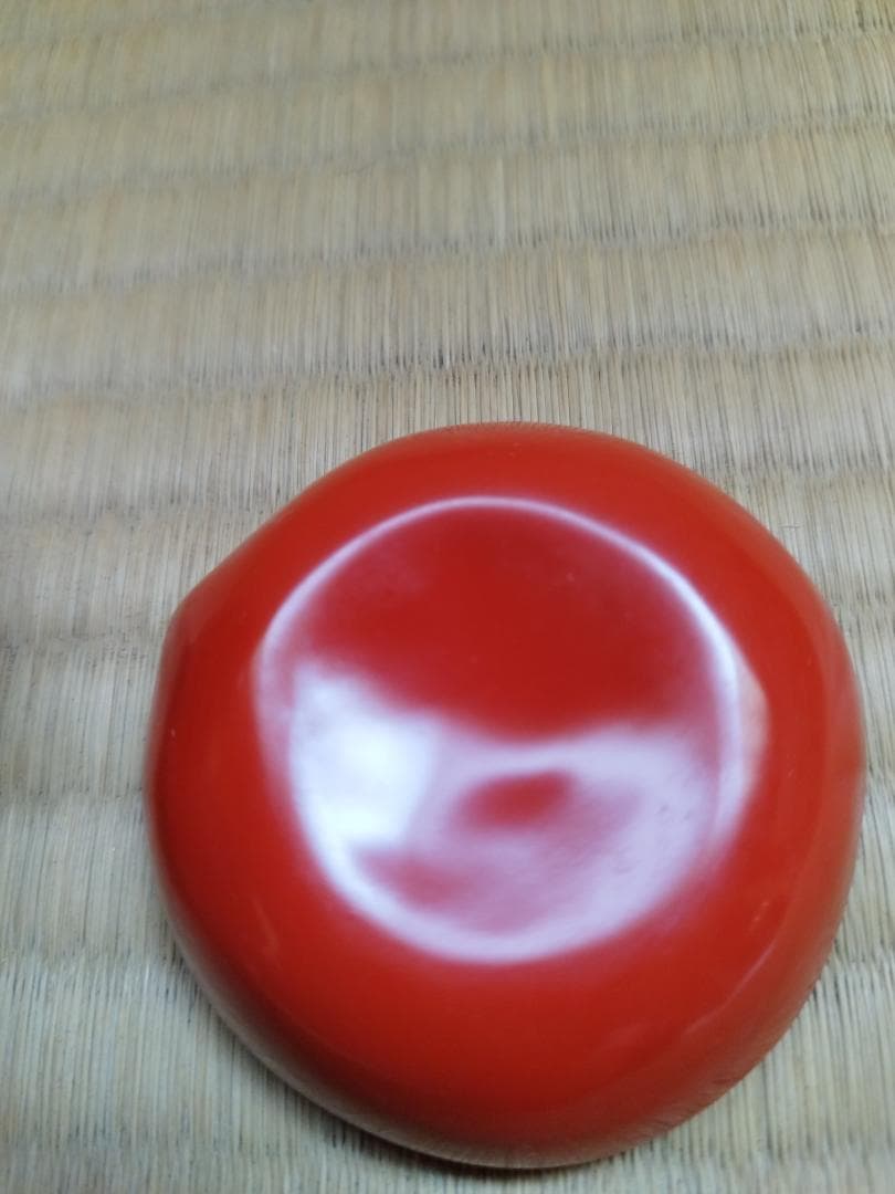 送料無料　超希少【超絶技巧】 輪島塗 柿香合 秘法乾漆造り塗師　川岸充雅造 共箱