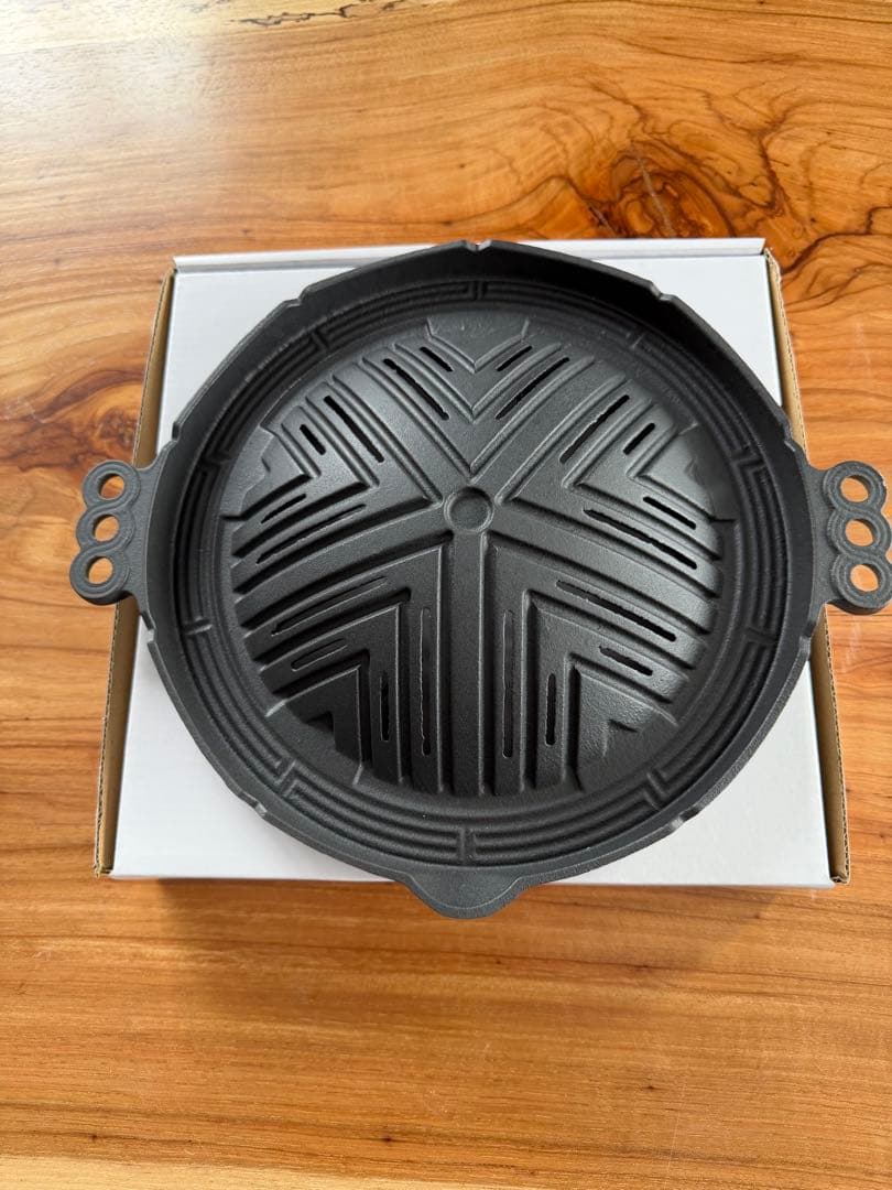 池永鉄工ジンギスカン鍋穴アキ 26cm 黒　5枚セット！