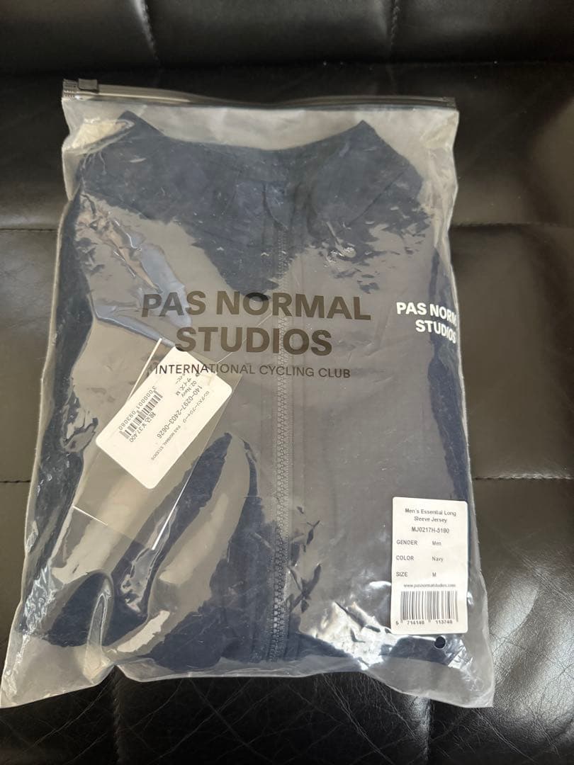 PAS NORMAL STUDIOS サイクルジャージ M ネイビー