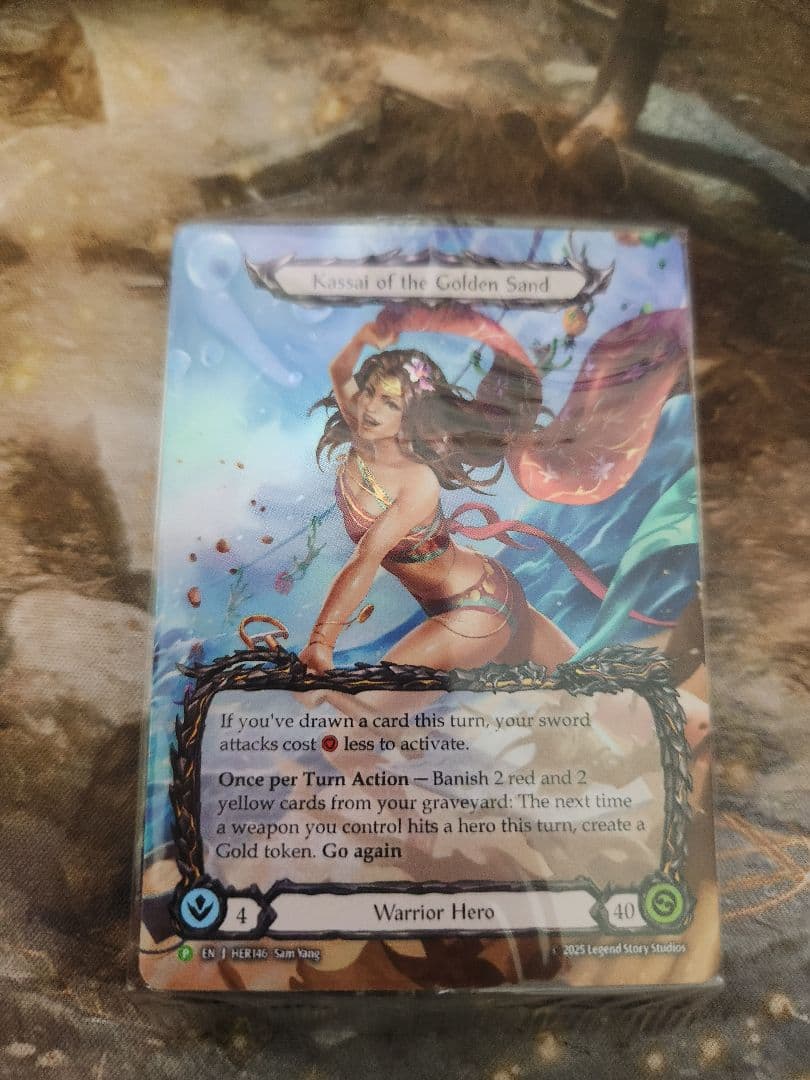 Fab 金の砂のカッサイ 水着プロモ